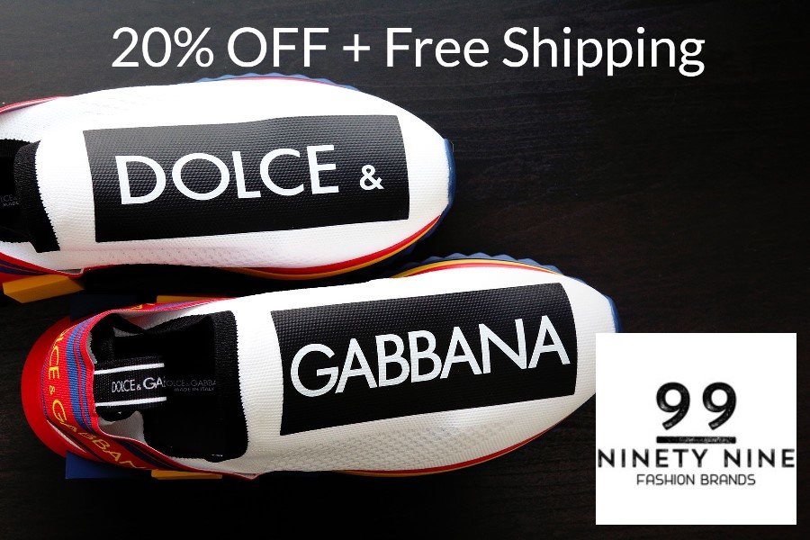 Dolce and Gabbana Sneakers Coupon Code • Top 99 Fashion Brands